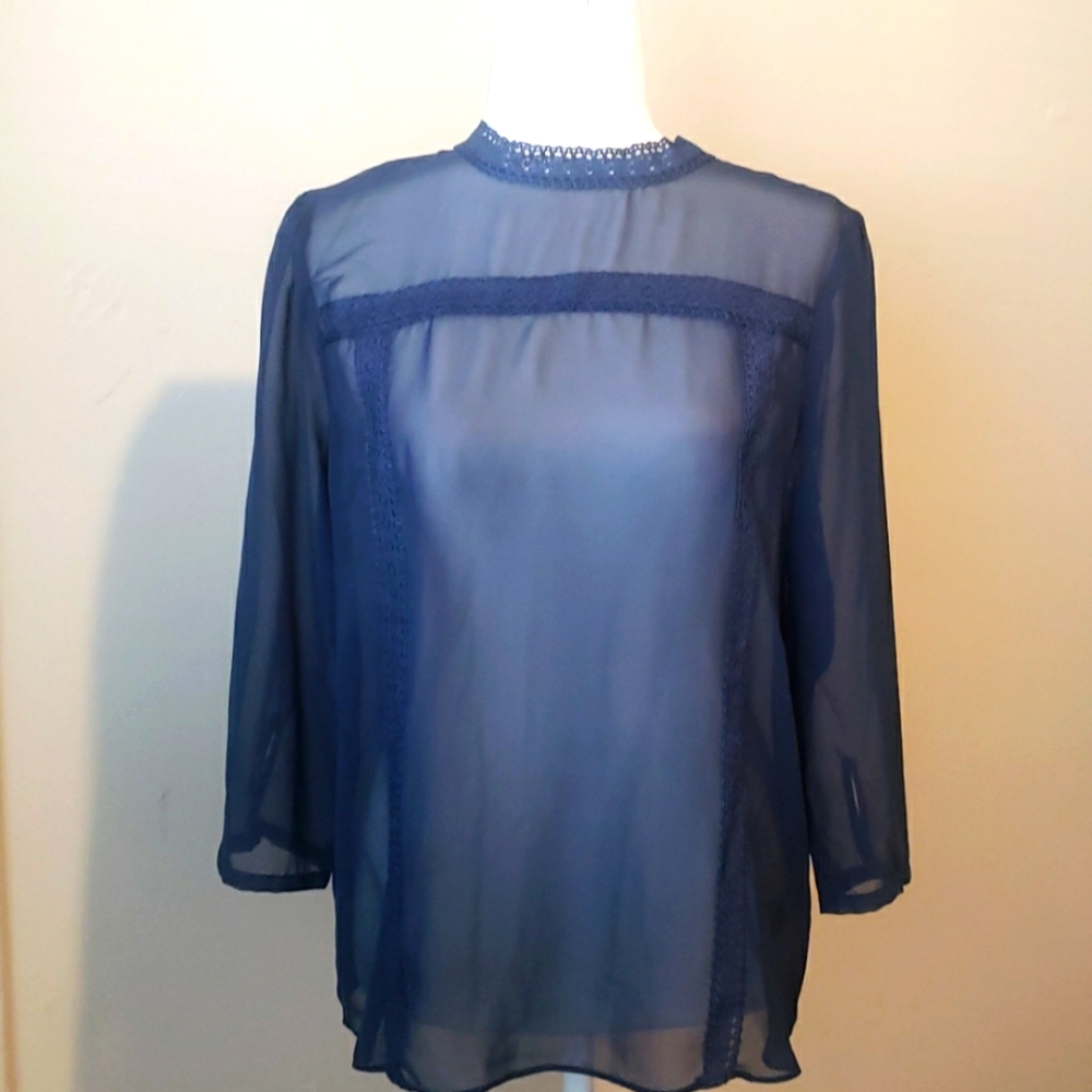 Lauren Conrad Sheer Blouse